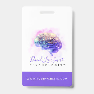 Badge Psychologue / Neurologue
