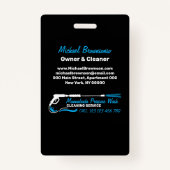 Badge Puissance de lavage de pression photo Super nettoy (Dos)