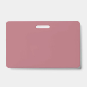 Badge PVC Or Rose Personnalisé