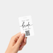 Badge QR Code Enterrements de Vie de Célibataire : (Manuel / portable)