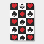 Badge Quatre couleurs de cartes (Arrière)