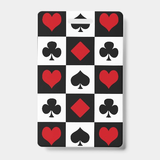 Badge Quatre couleurs de cartes (Avant)