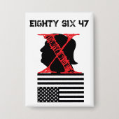 Badge Quatre-Vingt Six 47 Bouton/Épingle (Recto)