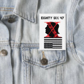 Badge Quatre-Vingt Six 47 Bouton/Épingle (Insitu)