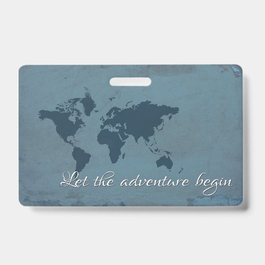 Badge Que l'aventure commence (Avant)