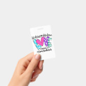 Badge Que tout ce que vous faites soit fait dans l'amour (Manuel / portable)