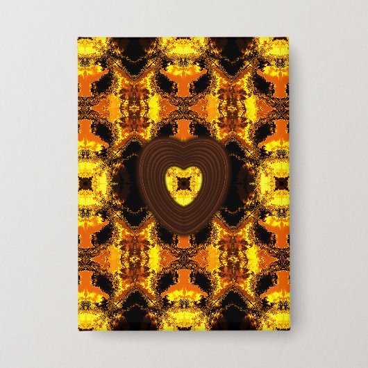 Badge Qu'est-ce que l'amour (Recto)