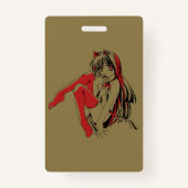 Badge R & B Manga, Neko Catgirl Furry Loli Anime (Dos)