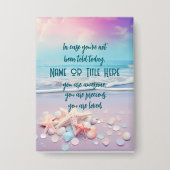 Badge Rappels d'affirmation d'inspiration (Recto)