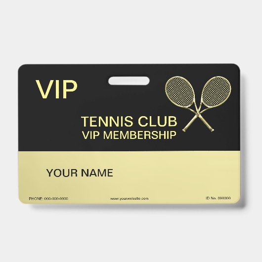 Badge Raquette de tennis (Avant)