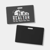 Badge Realtor là pour votre maison (Avant & arrière)