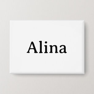 Badge Rectangle de promotion de marque simple 3,5" x 2,5