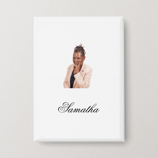 Badge Rectangular Button (Recto)