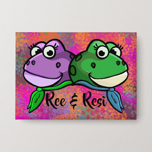 Badge Ree & Resi BUTTON (Recto)