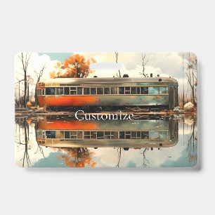 Badge Remorque Caravan vintage RV Thunder_Cove