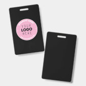 Badge Remplacement de logo facile & Texte modifiable | R (Avant & arrière)