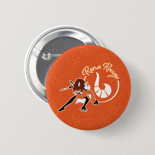 Badge Rena Rouge (Devant & derrière)