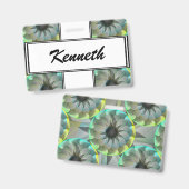 Badge Requin spiral par Kenneth Yoncich (Avant & arrière)