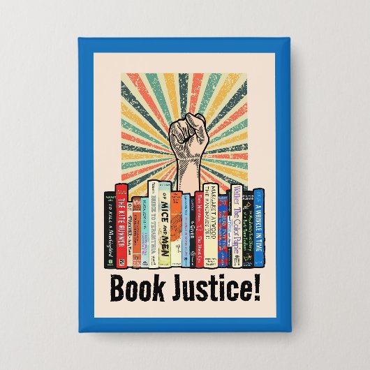 Badge Réservez Justice ! (Recto)