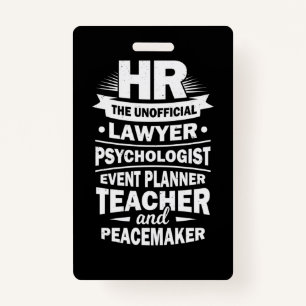 Badge Ressources humaines Fières