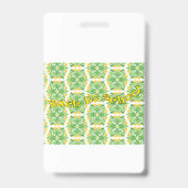 Badge Retour à l'école (Arrière)