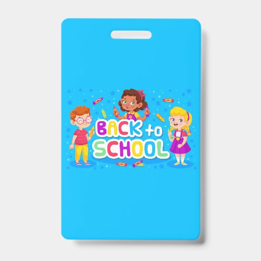 Badge Retour à l'école (Avant)