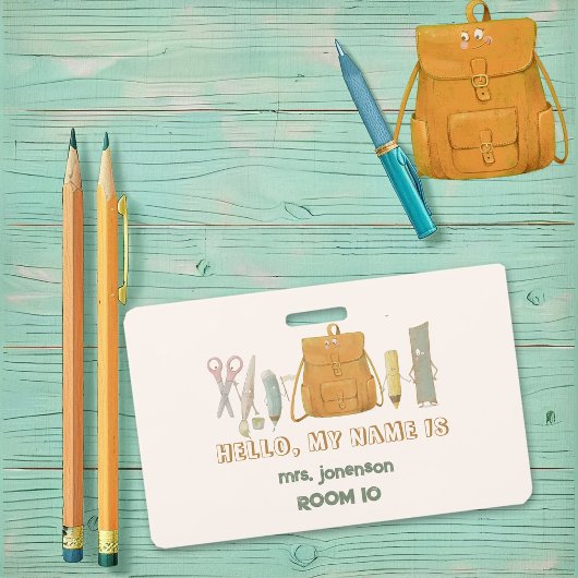 Badge Retour à l'école amis