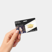 Badge Réunion d'université ou de lycée  (Manuel / portable)