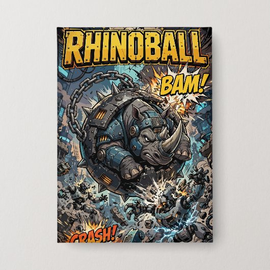 Badge Rhinoball (Recto)