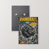 Badge Rhinoball (Recto/Verso)