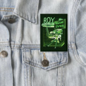 Badge RICK ET MORTY™ | Roy Une Vie Bien Vécue (Insitu)