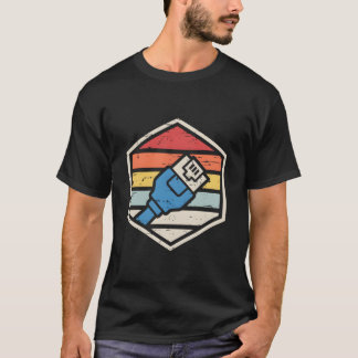 Badge RJ45 netwerkingenieur T-shirt