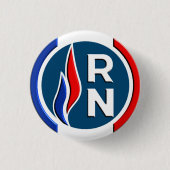 Badge RN 3D Ronde Button 3,2 Cm (Voorkant)