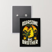 Badge Roarsome Dinosaur Big Brother (Recto/Verso)
