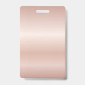 Badge Robe de script moderne Sweet 16 Anniversaire VIP (Back)