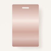 Badge Robe de script moderne Sweet 16 Anniversaire VIP (Dos)