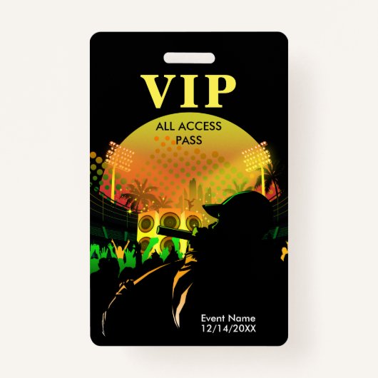 Badge Rock The Crowd VIP All Access Event (Devant)