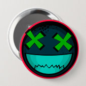 BADGE ROND 10 CM  (Devant & derrière)