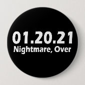 Badge Rond 10 Cm 01.20.21 Cauchemar, Plus (Devant)