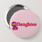 Badge Rond 10 Cm #1 Fille (Devant & derrière)