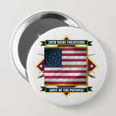 Badge Rond 10 Cm 20e Maine (Devant & derrière)