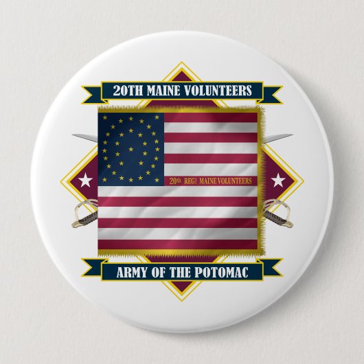 Badge Rond 10 Cm 20e Maine (Devant)