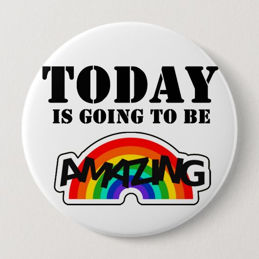 Badge Rond 10 Cm Affirmation de soi (Devant)