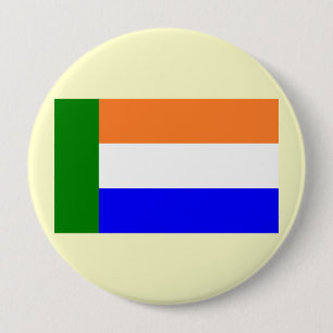 Badge Rond 10 Cm Afrikaner Vryheidsvlag, Afrique du Sud