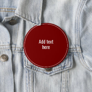 Badge Rond 10 Cm Ajouter votre texte ici - MODÈLE