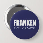 Badge Rond 10 Cm AL FRANKEN Élections (Devant & derrière)