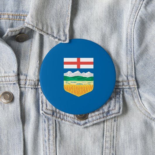 BADGE ROND 10 CM ALBERTA (En situation)