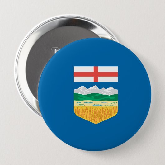BADGE ROND 10 CM ALBERTA (Devant & derrière)