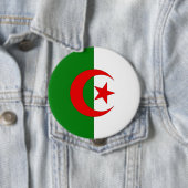 Badge Rond 10 Cm Algérie (En situation)