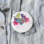 Badge Rond 10 Cm Amour (En situation)
